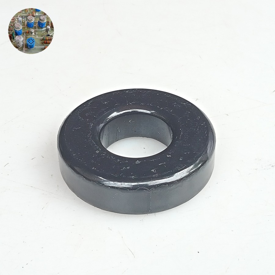Ferit Toroid Diameter 57 mm / Ferrite core 5.7 cm / Ferite hitam