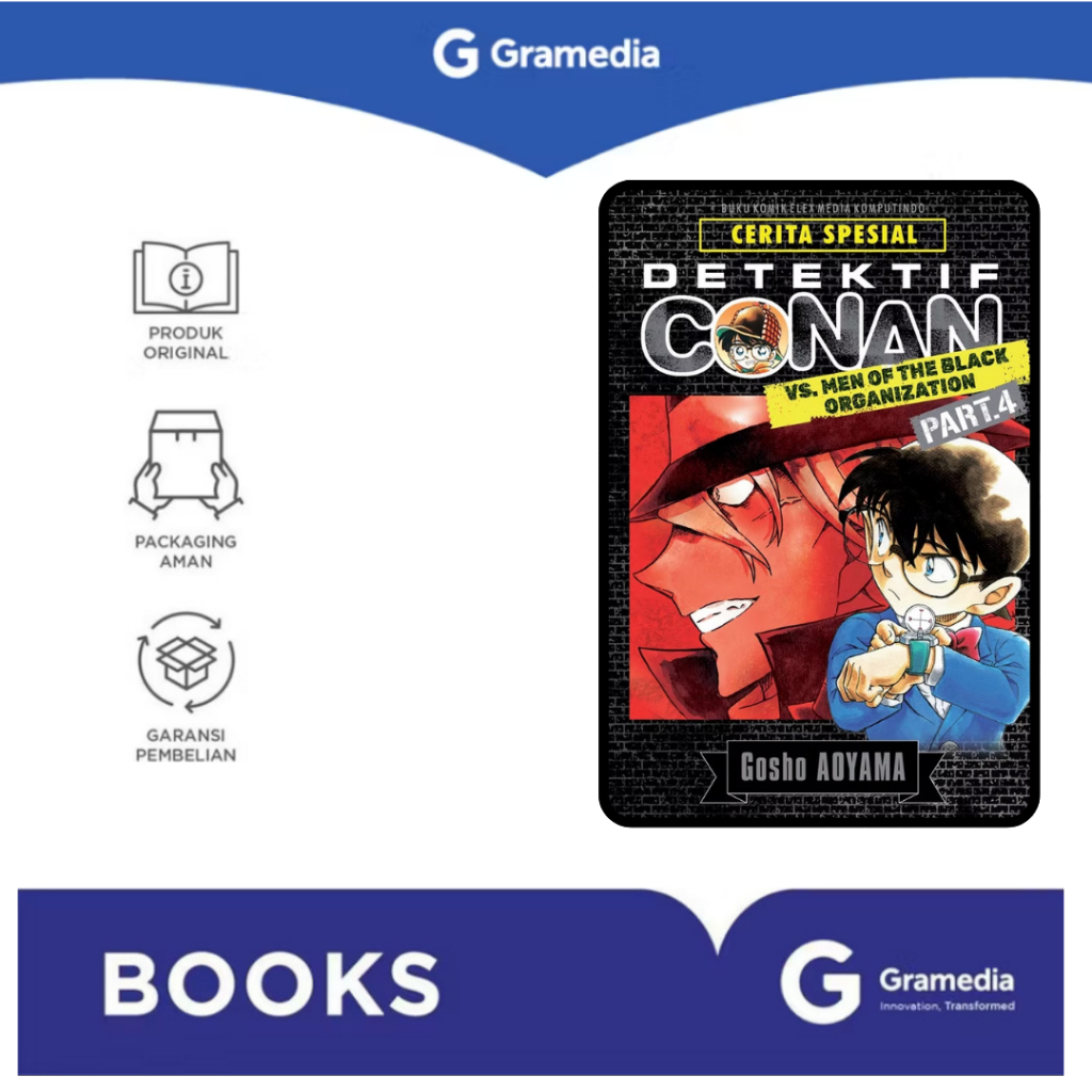 Detektif Conan VS Men of the Black Organization Vol. 04