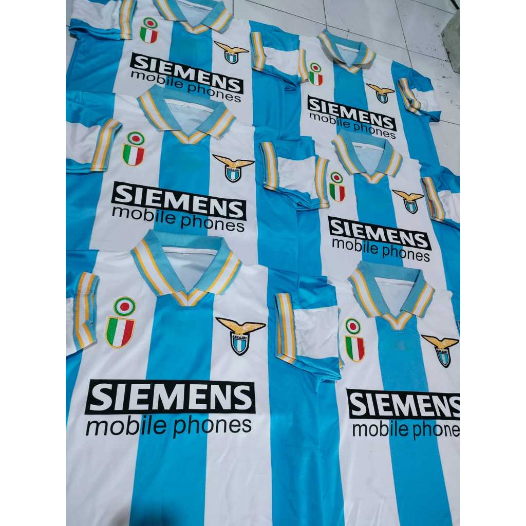 jersey retro lazio 2000 2001 short sleeve