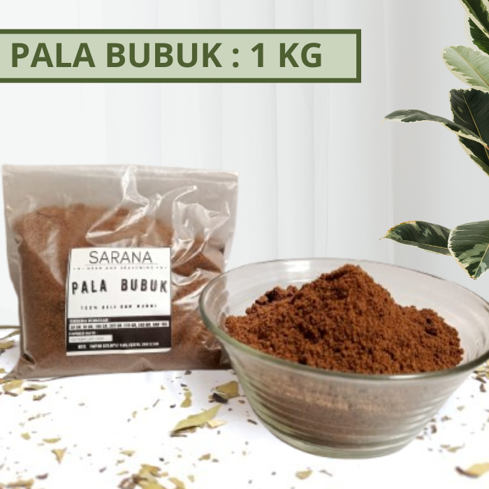 

Pala Bubuk Murni Asli 1kg / Bumbu Dapur Bubuk Lengkap / Pala Powder