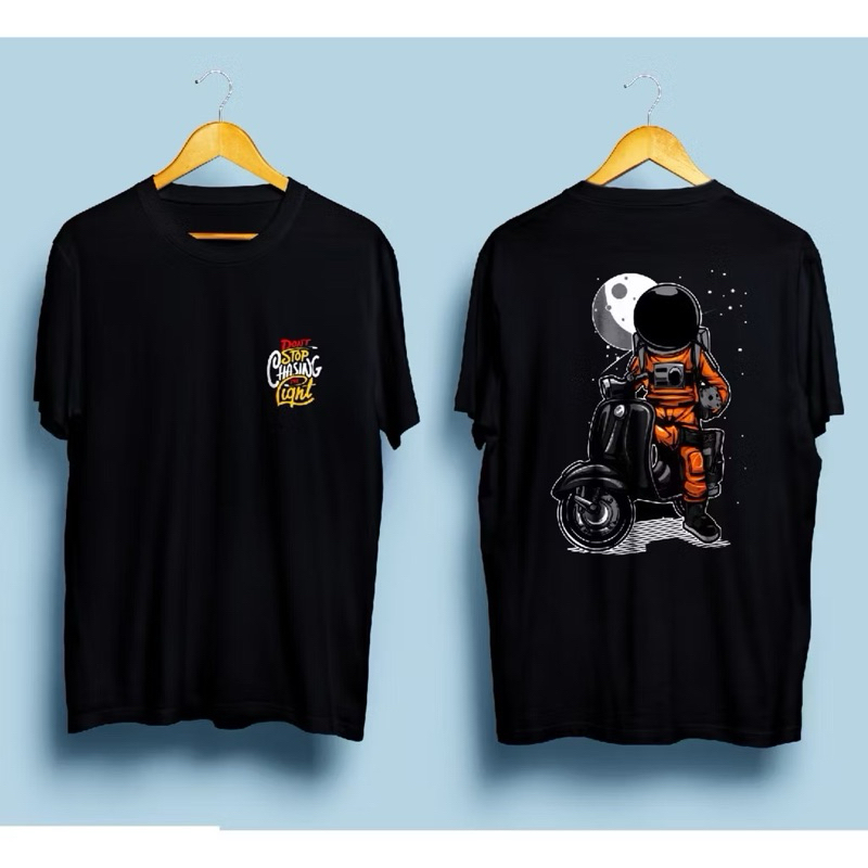 KAOS PRIA ASTRO ORANGE KAOS DISTRO