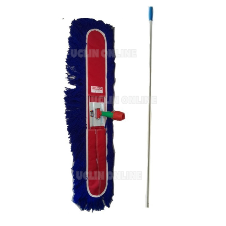 Pel Lobby / Pel Kering Lobi Duster Starmop 80 cm 1 Set per pcs Alat Pel Lantai Lobby Duster Starmop 
