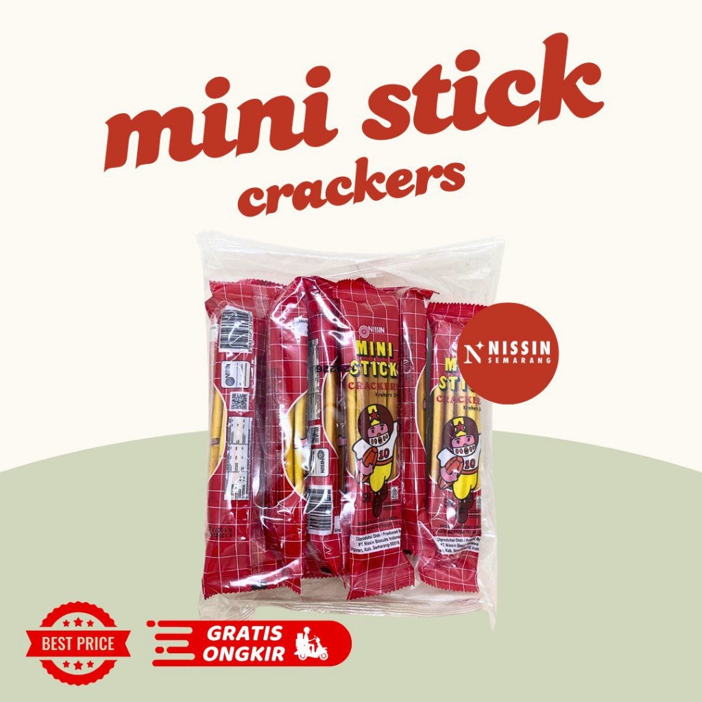 

Nissin Mini Stick ( 15gr dan 25gr ) Gurih Renyah