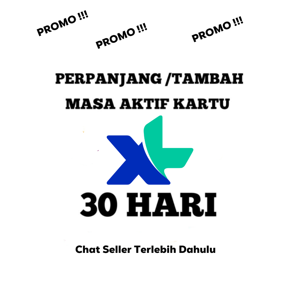 PERPANJANG MASA AKTIF XL 1 BULAN PROMO