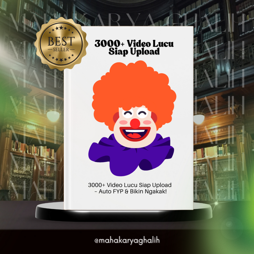 3000+ Video Lucu Siap Upload – Auto FYP & Bikin Ngakak