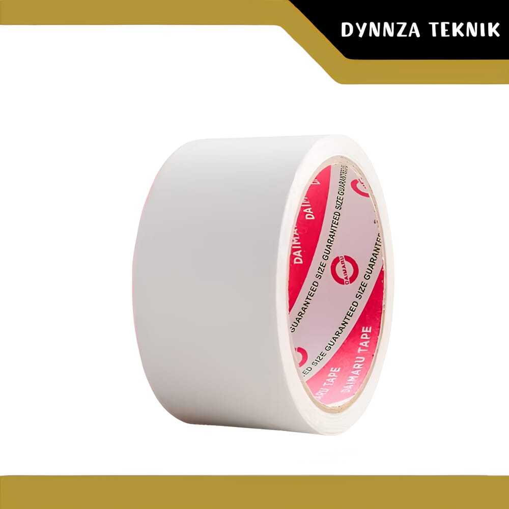 

Double Tape DAIMARU 48mm x 12Yard/Lakban Bolak Balek DAIMARU Tape 2" x 12Yard