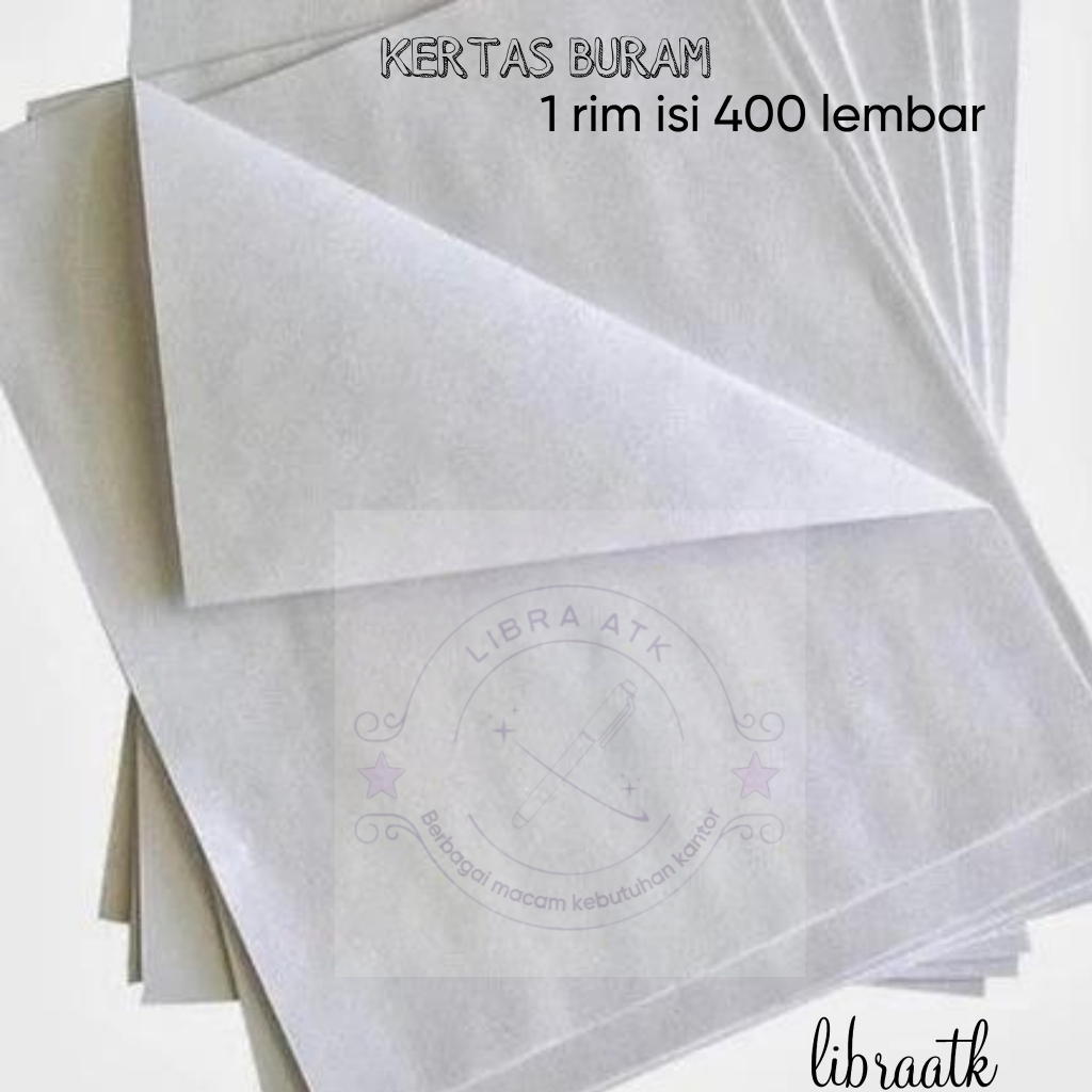 

LA - KERTAS BURAM / KERTAS CORETAN MERK GOLDFISH A4 1 RIM 400 LEMBAR
