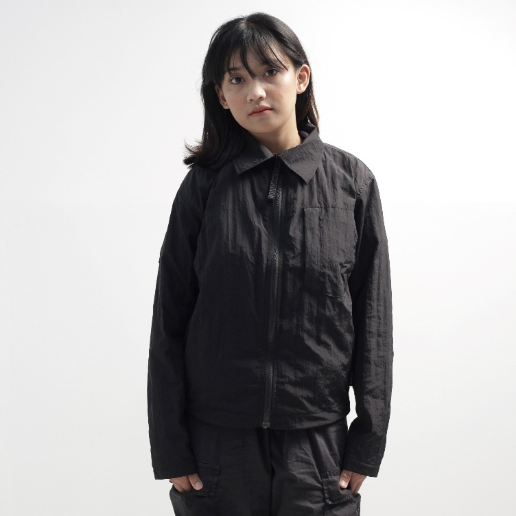 Troublemaker | Overshirt Jacket - Boundaries Black
