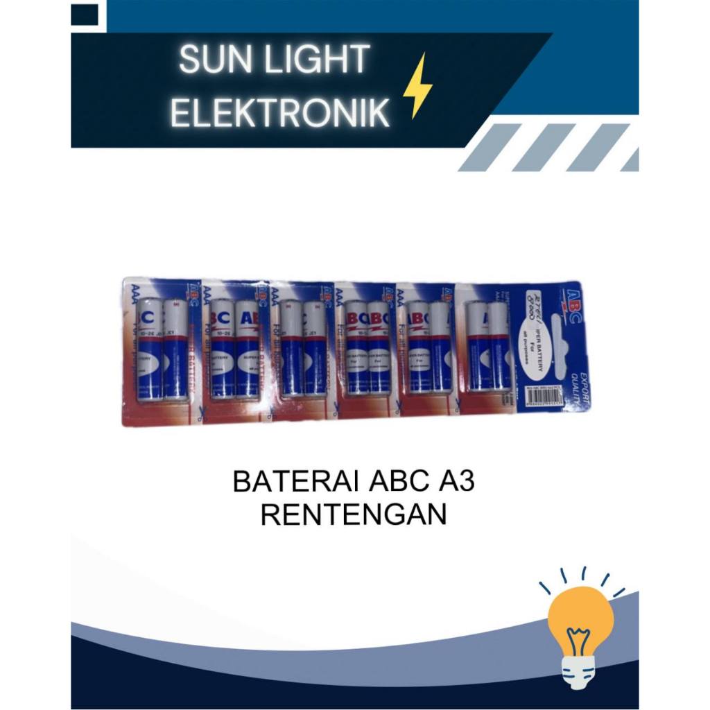 BATERAI ABC A3 RENTENGAN