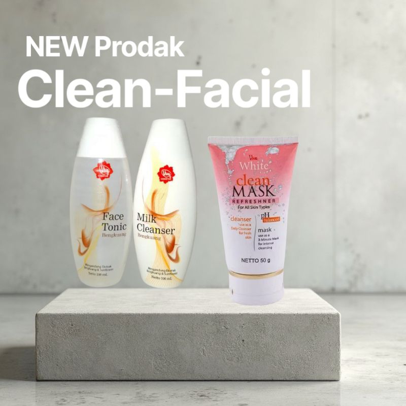 Paket Basic Viva Milk Clenser Sabun Muka