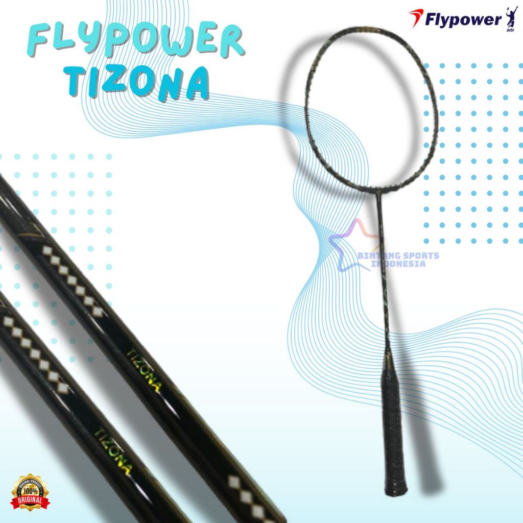RAKET FLYPOWER BADMINTON BULUTANGKIS FLYPOWER TIZONA ORIGINAL