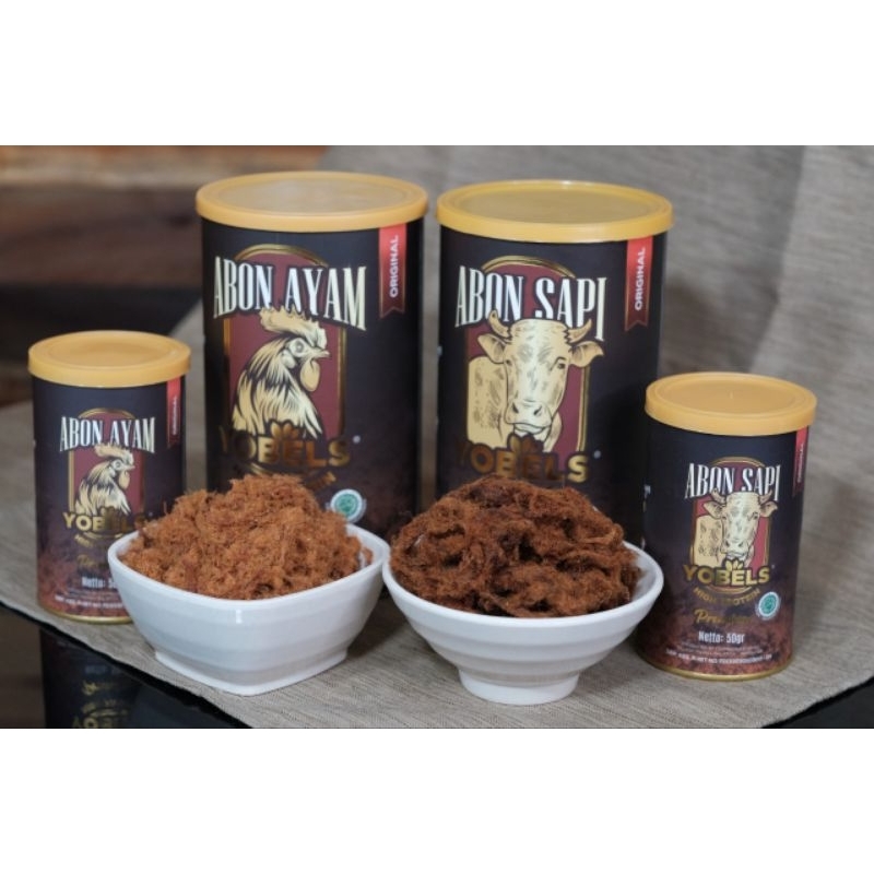 

Abon Sapi dan Ayam Premium Yobels