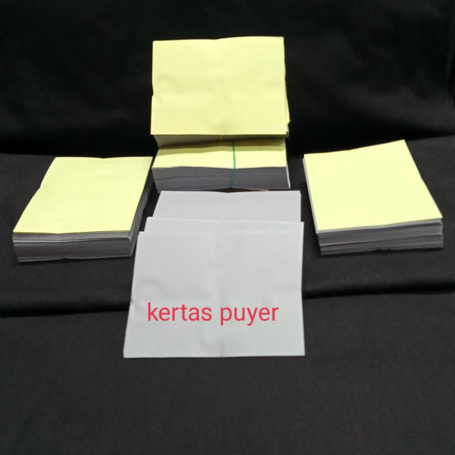 Kertas Puyer Buram / Kertas Perkamen