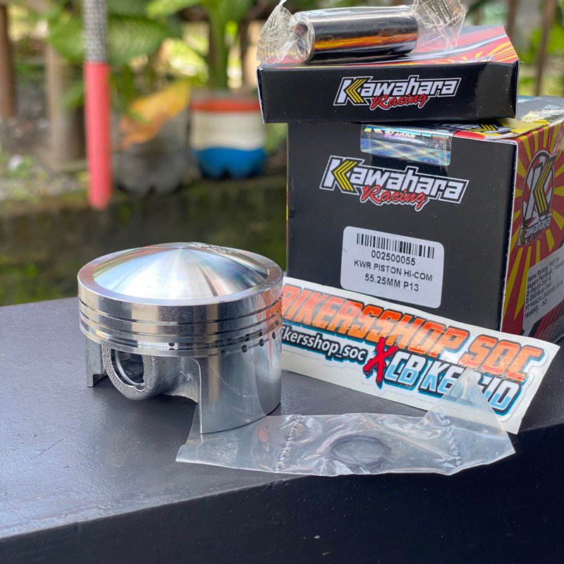 Piston Kawahara 55 dan 55,25 pen 13 Hi com seher kawahara 55 55.25 pen 13 casting