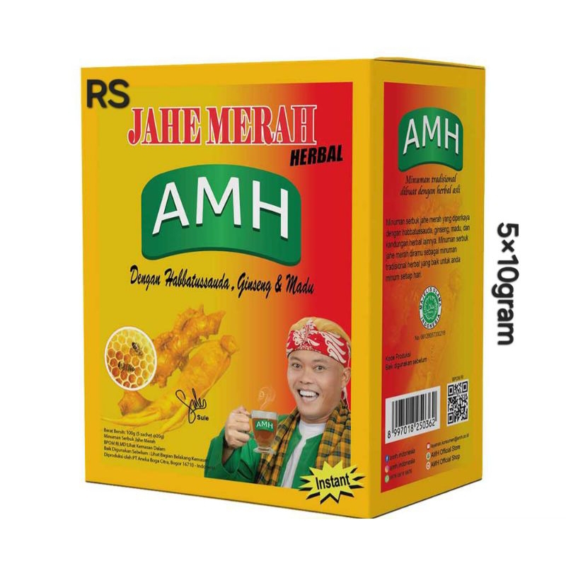 

amh minuman jahe merah 5x20g