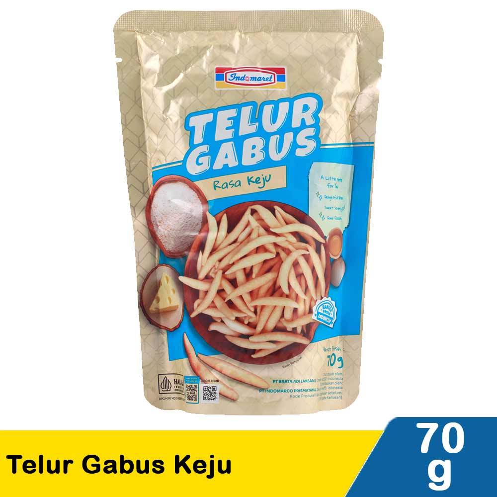 

Indomaret Telur Gabus Keju 70g - Renyah Gurih, Lumer di Mulut!