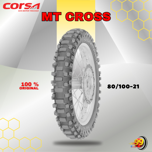 Ban Motor TRAIL CORSA CROSS R 80/100 Ring 21 NON TUBELESS