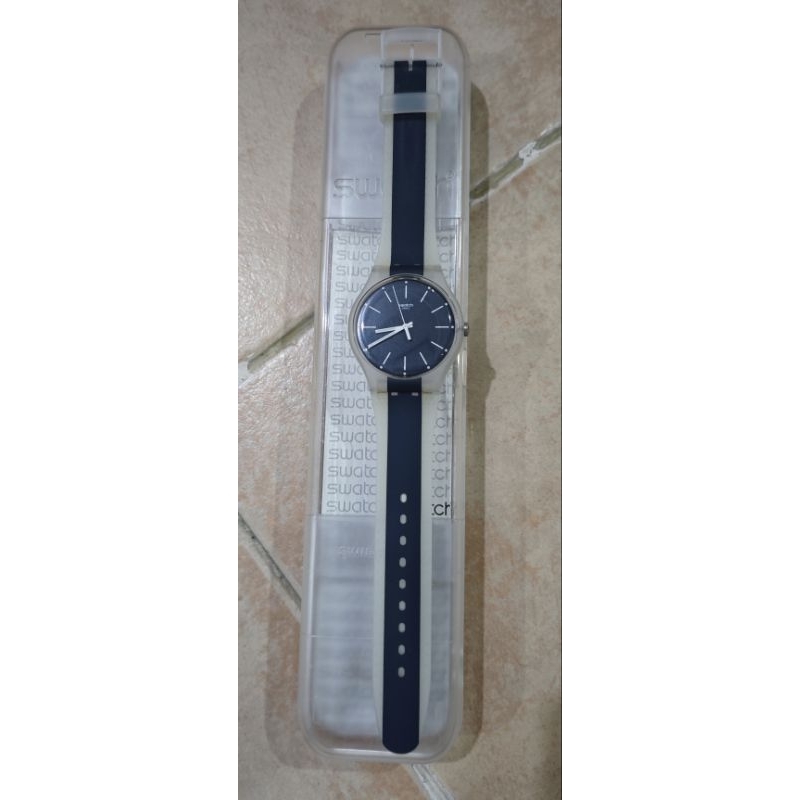 SWATCH Watch Original Grey Transparan (PRELOVE)