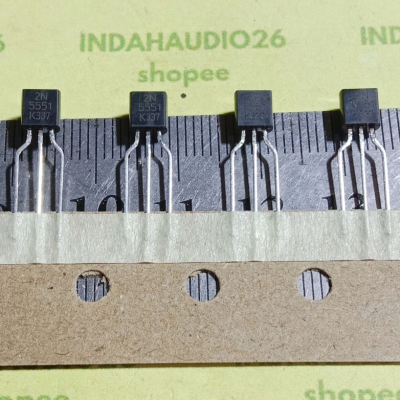 renceng KEC 2N5551 tr 2N 5551 transistor kaki tembaga 2n5551 kec 2n 5551