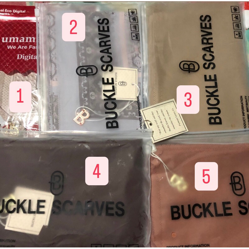 Hijab Buckle Scarves