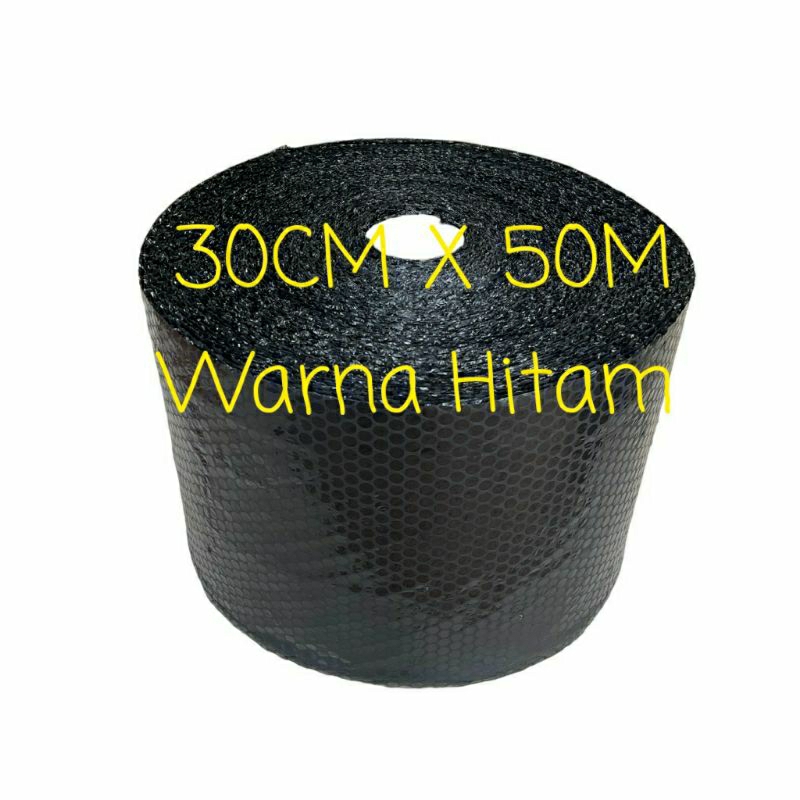 

BUBBLE WRAP 30CM X 50M HITAM
