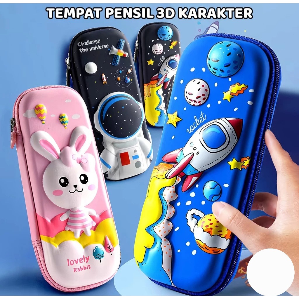 

TL_PROJECT29 TEMPAT PENSIL 3D anak dengan banyak karakter CUTE MK15