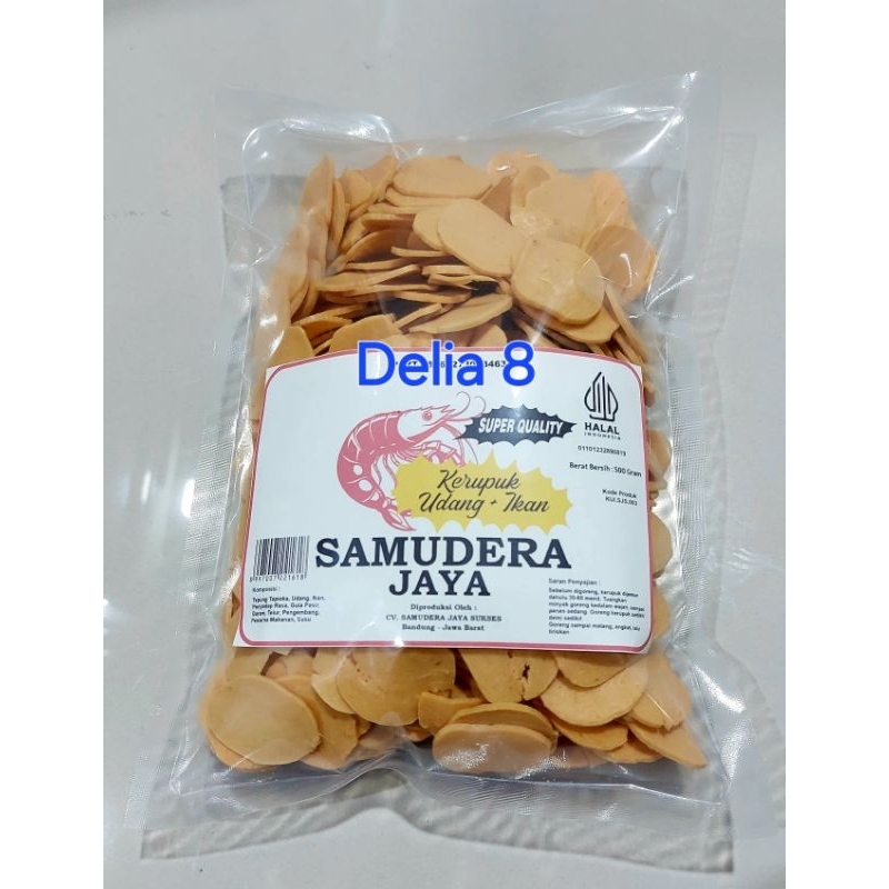 

Kerupuk Udang Samudera Jaya Kualitas Super 500 Gram