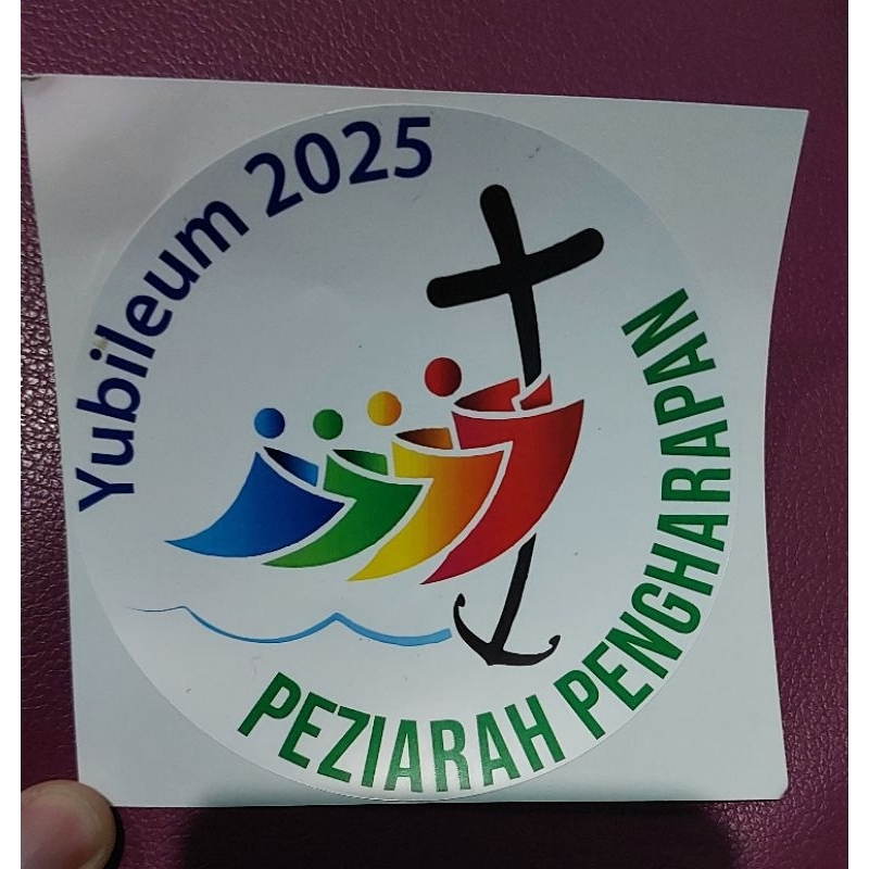 

Stiker Tahun Yubileum 2025