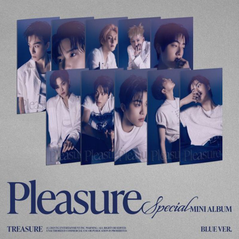 [WAJIB BACA DESKRIPSI - PO DP] Set album TREASURE DIGIPACK pleasure blue ver haruto asahi jihoon yos