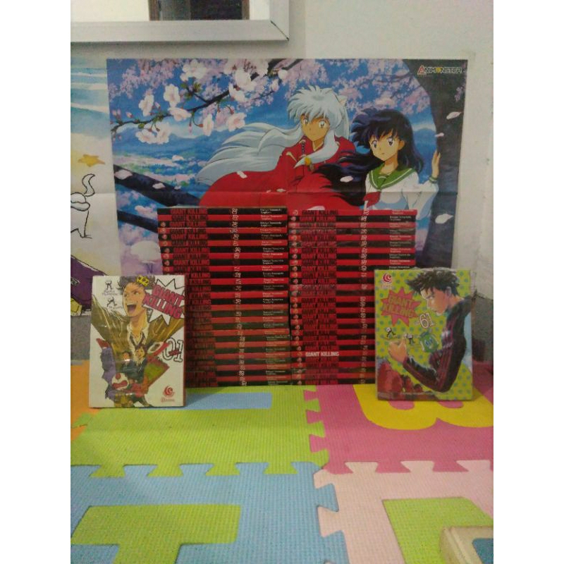 komik full set Giant killing 1-61