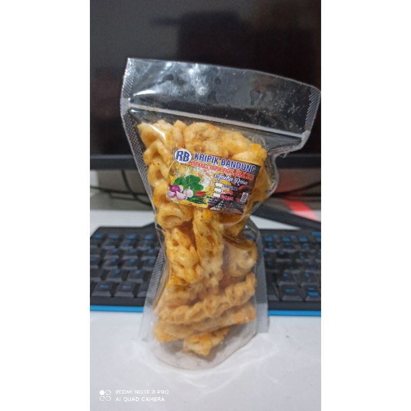 

Kerupuk teraje pedas 50 gram
