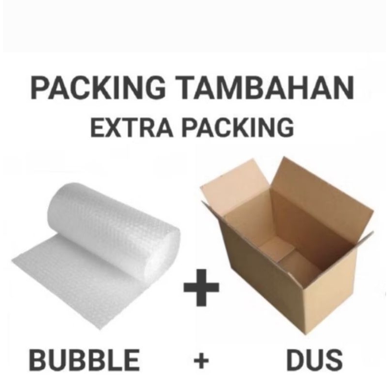 

packing ekstra bubble wrap