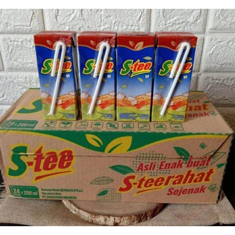 

S-tee Kotak 1 Kardus isi 24 pcs / 200ml