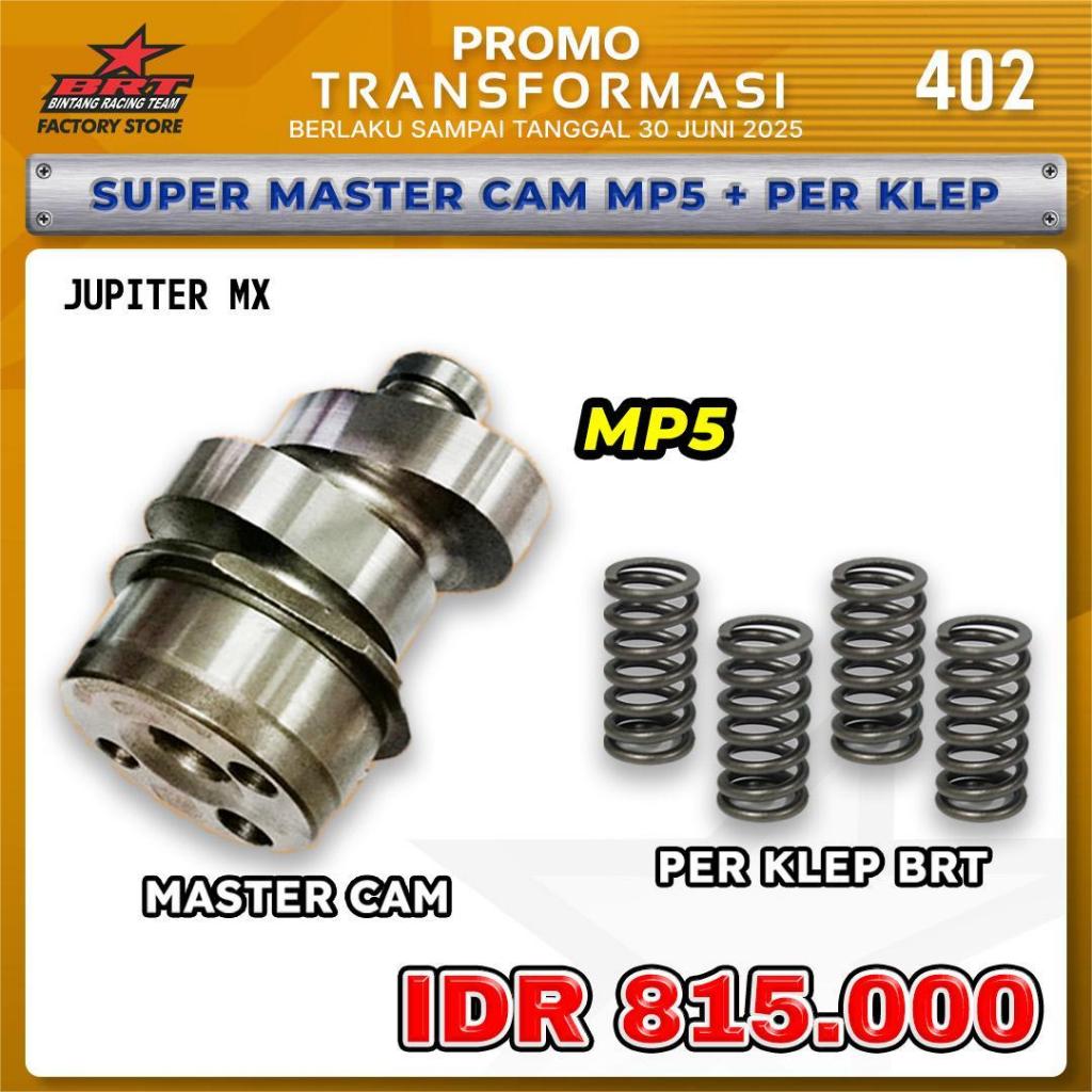 Brt Super Master Cam + Per Klep Jupiter MX