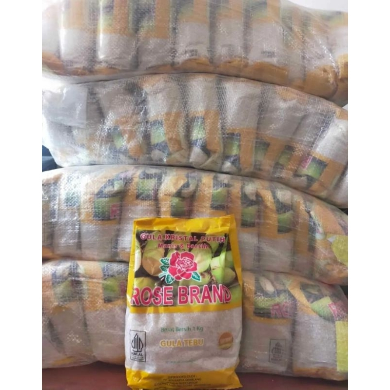 

Gula Rose Brand 1 sak isi 20 pcs Jatim