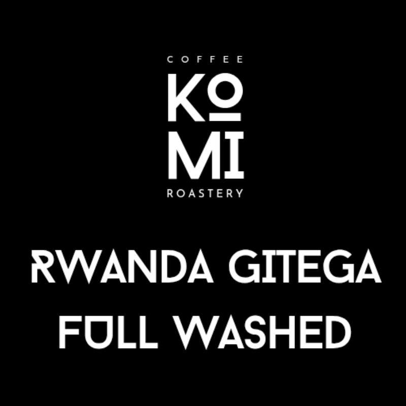 Komi Coffee Kopi Arabica Rwanda Gitega Full Washed 200gr