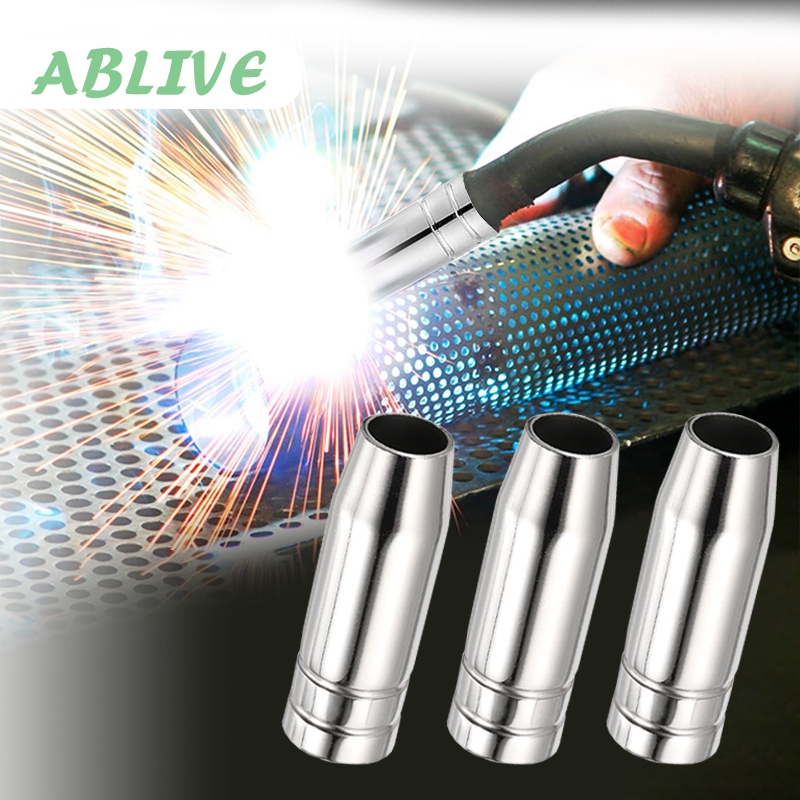 isi 10 Nosel Spare Part Nozzle Conical Las MIG MB-15AK Selongsong Torch MIG