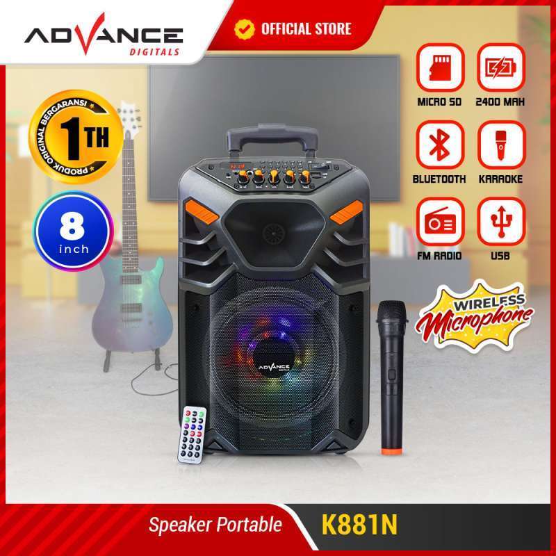 SPEAKER AKTIF ADVANCE K881 V2