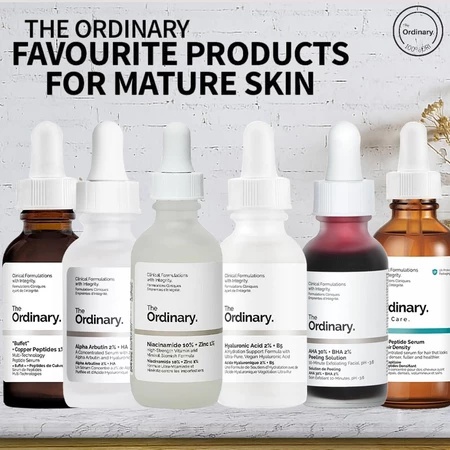 The Ordinary Niacinamide 10% + Zinc 1% 30ml/Alpha Arbutin 2% + HA /ΑΗΑ 30% + ВΗΑ 2% Ρееling Solutiоn