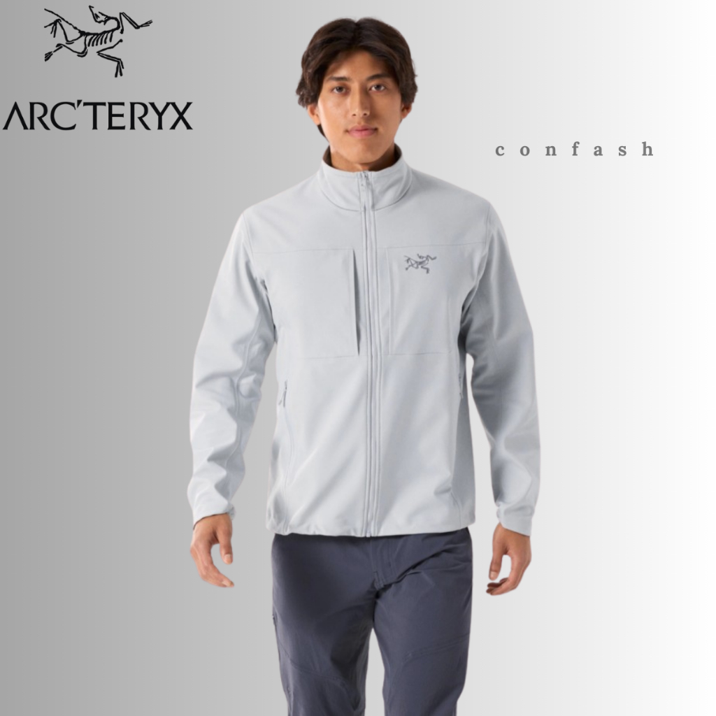 Jaket ARC'TERYX Gamma MX Men's Solitude Jacket Original Summit Outdoor Windproof Waterproof Treaking