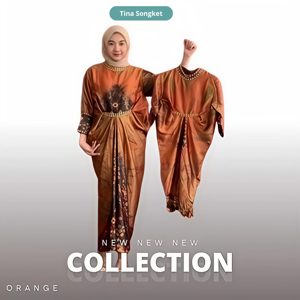 Baju Couple Jumputan Khas Palembang