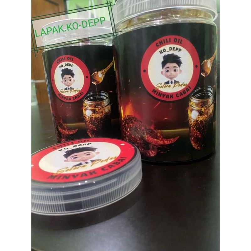 

CHILI OIL/MINYAK CABAI MERK KO_DEPP 750ML