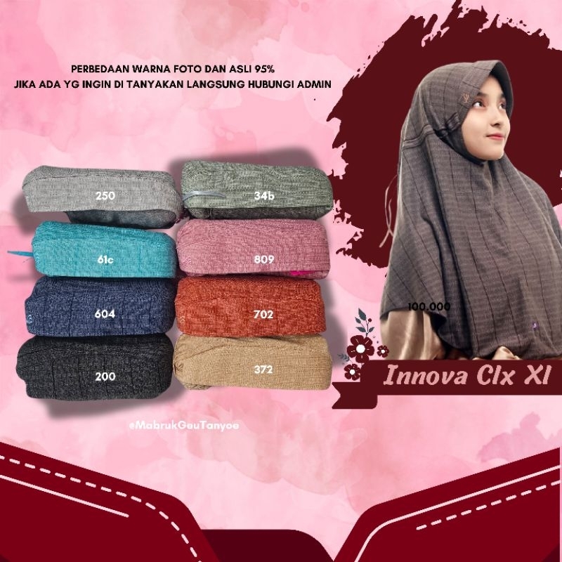 Kerudung Rabbani Serat (Clx) size XL