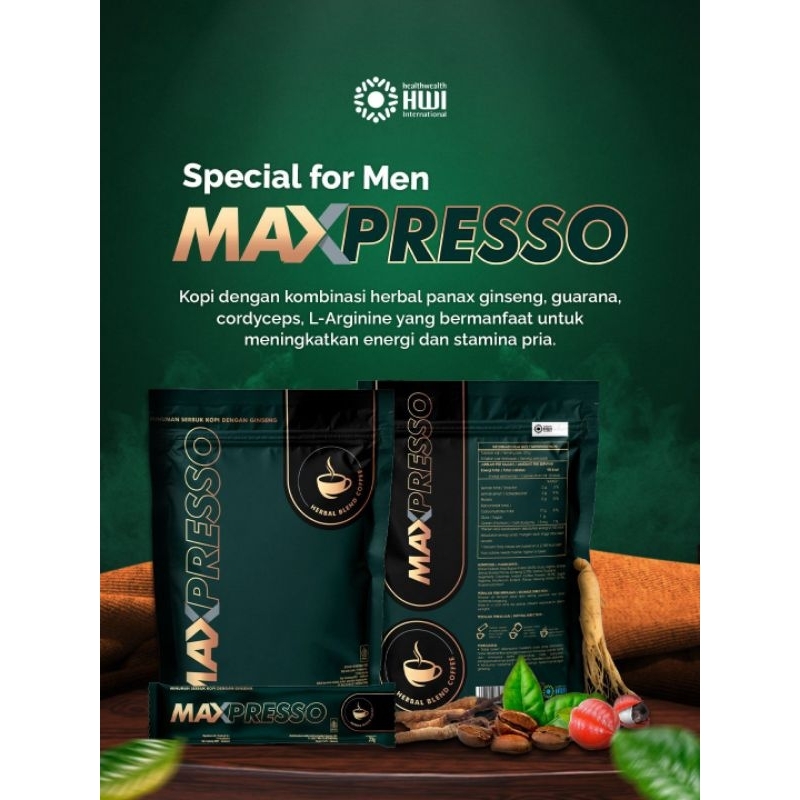 

kopi MAXPRESSO , KOPI HERBAL sachet