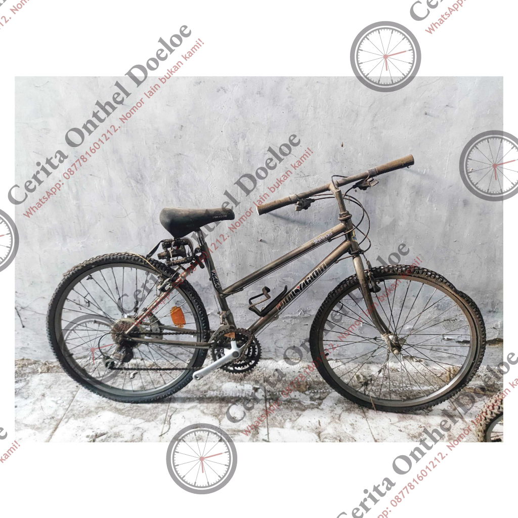 POLYGON INTEGRA TAHUN 1995 SEPEDA MTB GUNUNG JADUL KUNO KOLEKSI KLASIK ANTIK DIJAMIN ORIGINAL