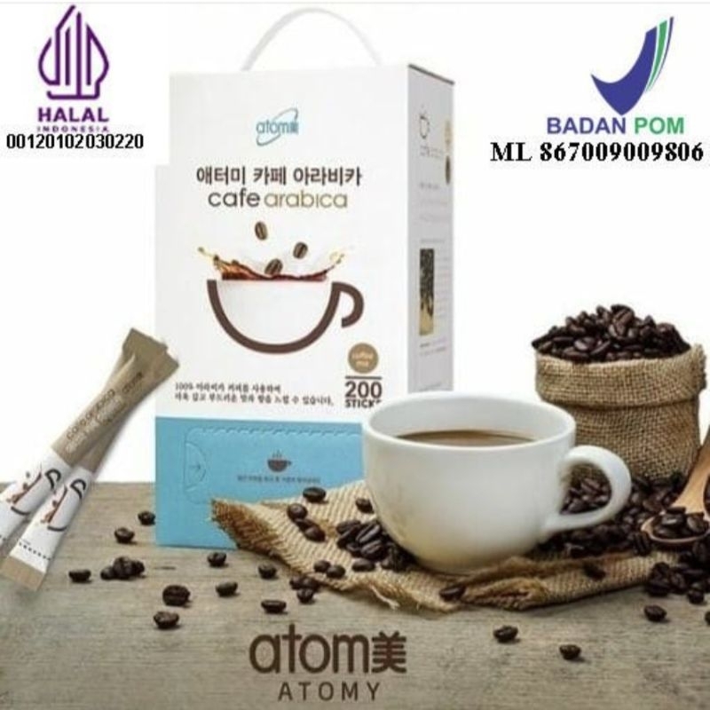 ATOMY Cafe Arabica Kopi arabica expired 2027 ORIGINAL  KOREA BPOM //HALAL MUI