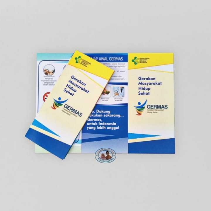 

Leaflet Gerakan Masyarakat Hidup Sehat | GERMAS - PHBS | Brosur Kemasan Hemat !!