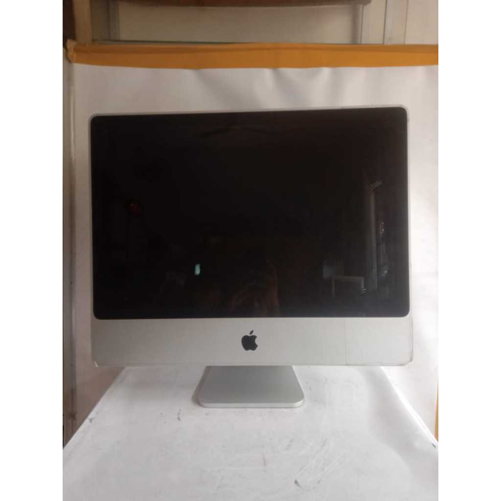 imac 21 2007 a1225 pc all in one aio 24inch layar bagus kondisi mati