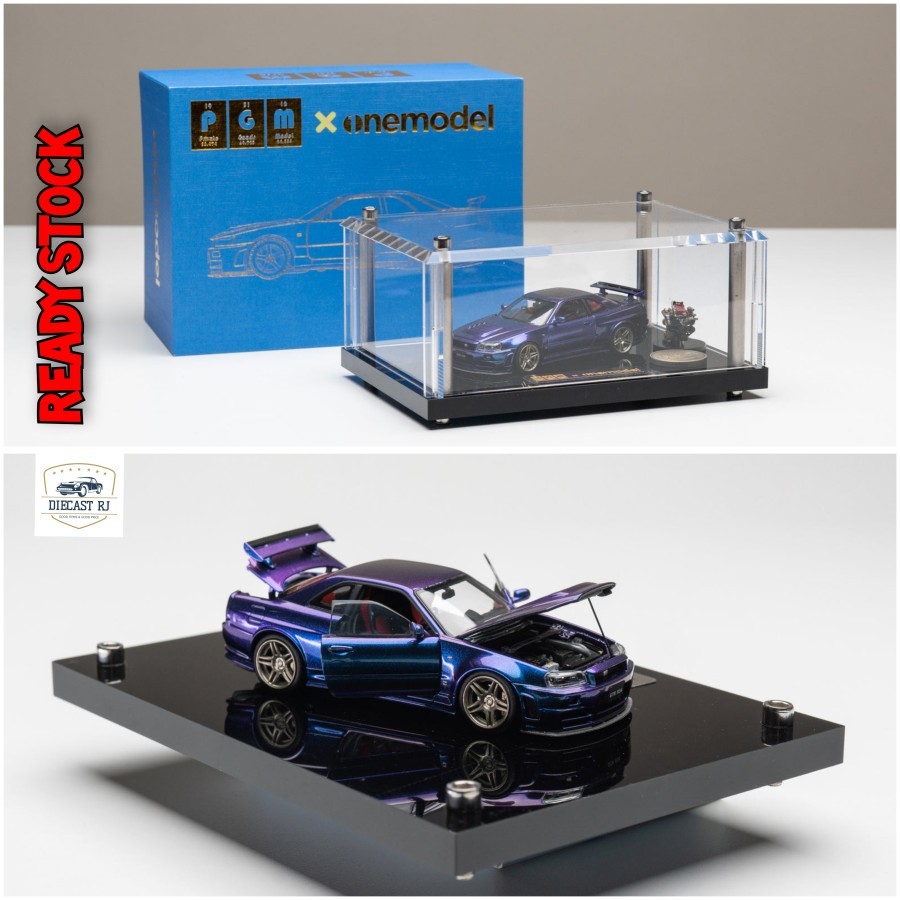 1/43 PGM NISSAN GTR R34 Z-TUNE PURPLE