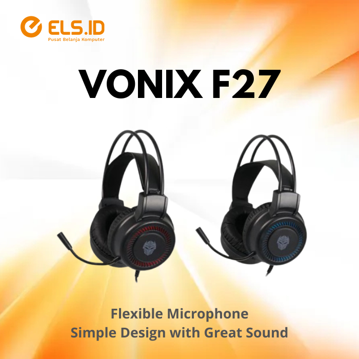 Rexus Vonix F27 Headset Gaming 50mm Driver